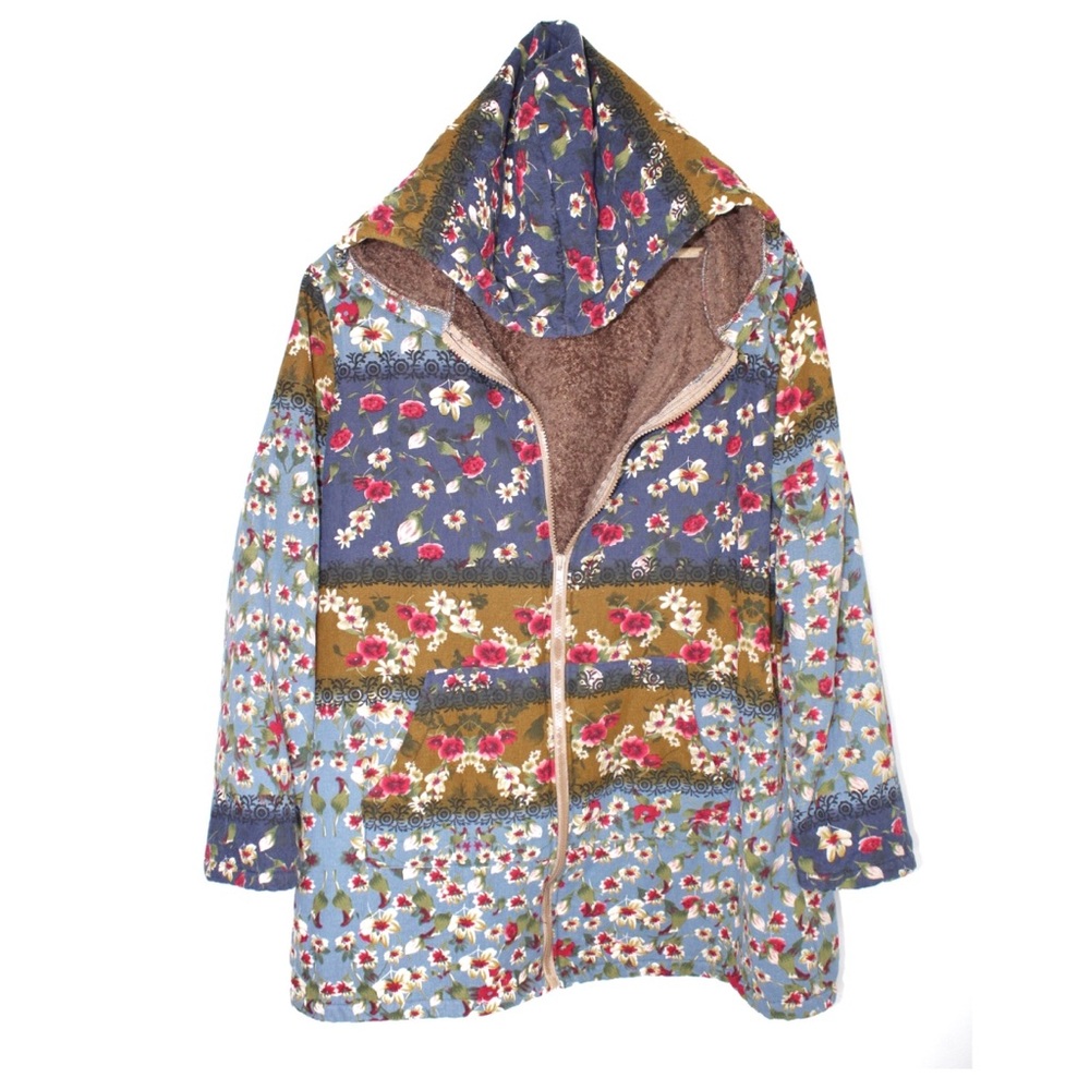 Vintage Retro Multi Pattern Jacket XL and 1X